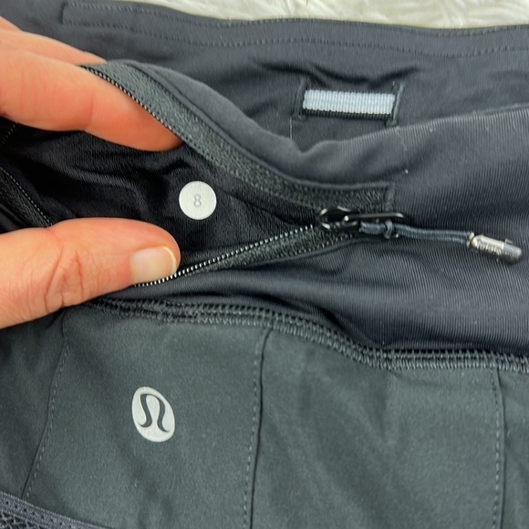 Lululemon Run: Pace Setter Skirt Black - Picture 9 of 9